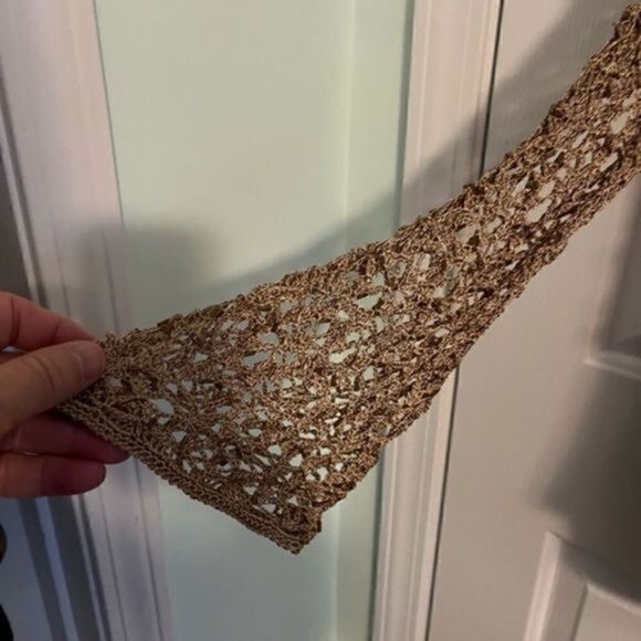 NWT - NY Collection Boho Festival Crocheted Beaded Cardigan Size XS - Picture 3 of 6